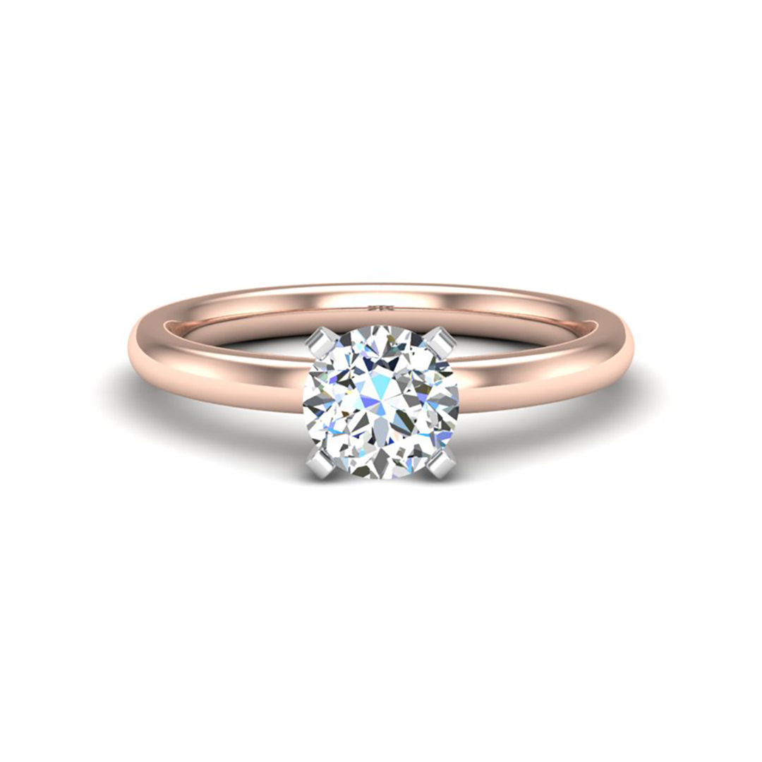Lillian 4 Prong Solitaire Engagement Ring